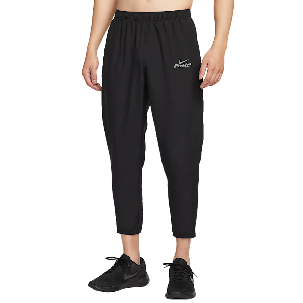NIKE/耐克官方 Dri-FIT男子速干梭织舒适百搭跑步长裤-IB3775-010