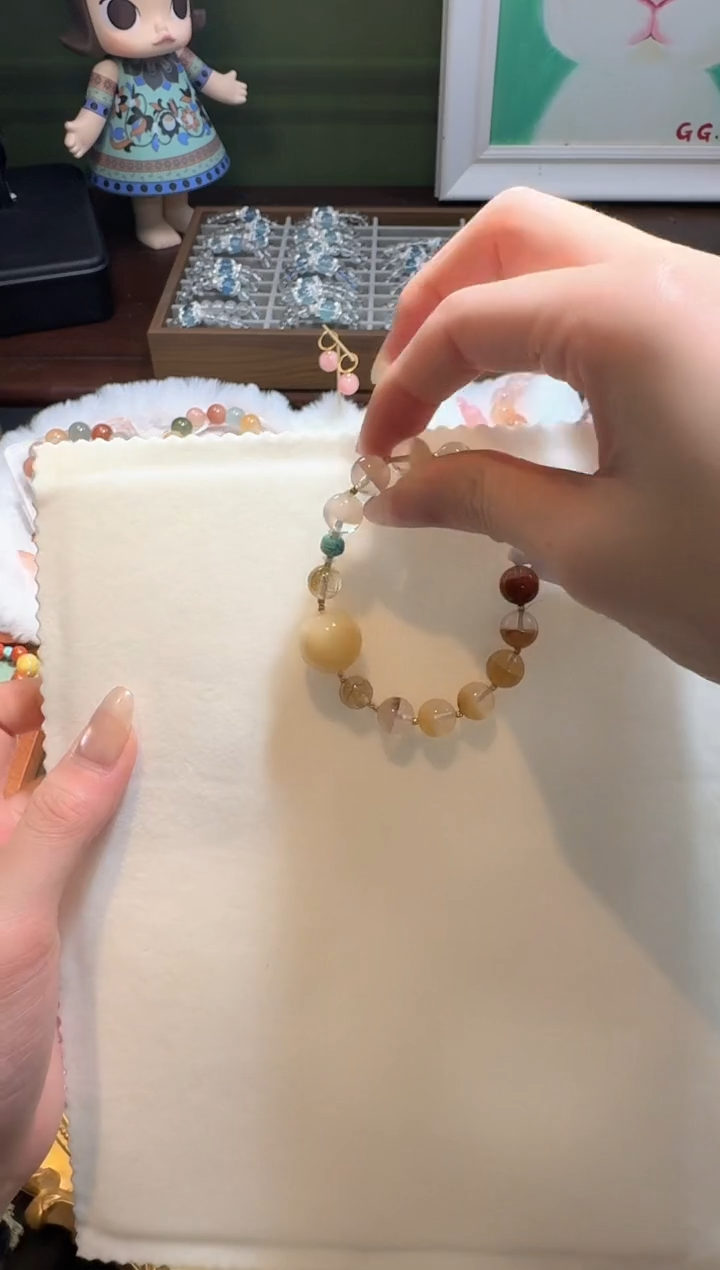 【闪购商品】水晶手串未镶嵌聚宝盆手串