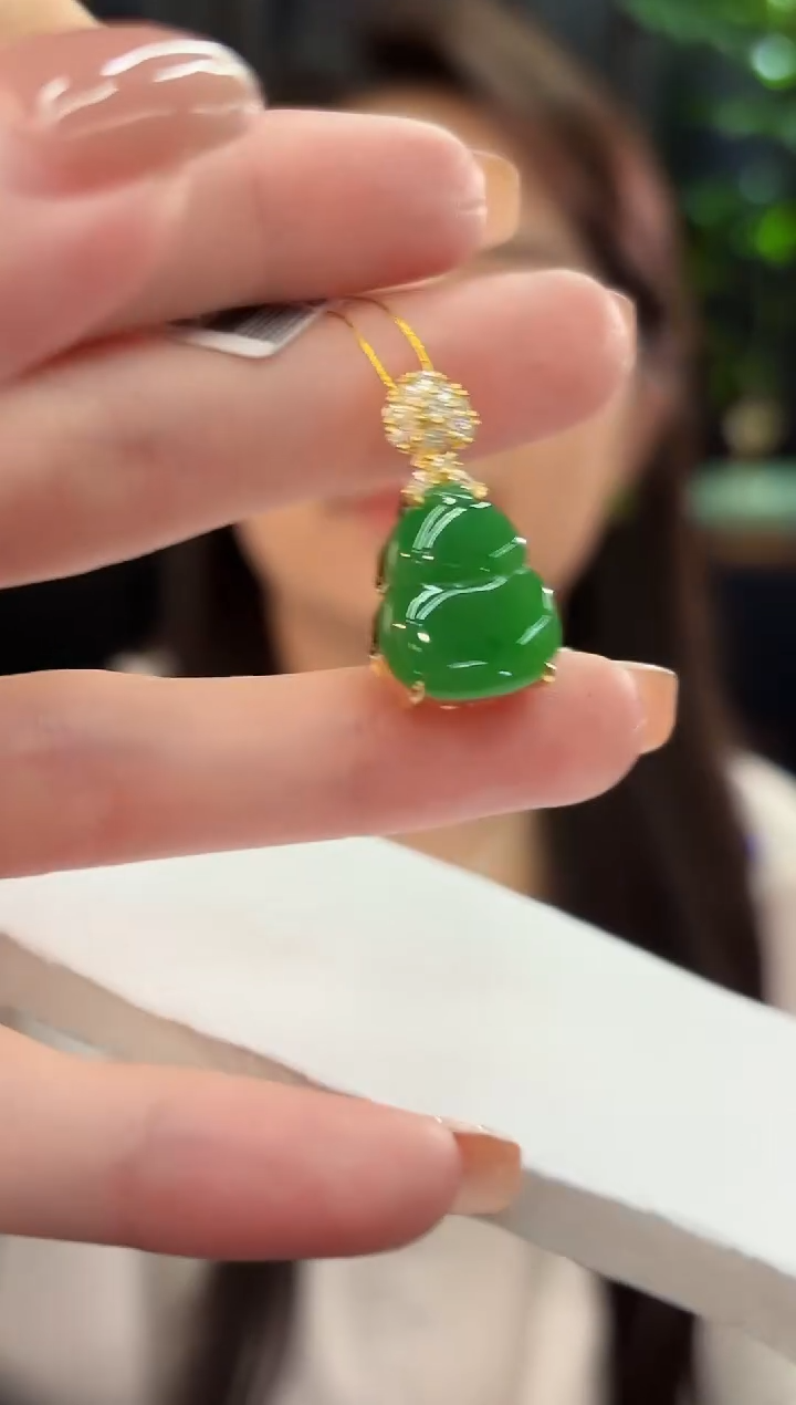 吊坠(不含链)未镶嵌翡翠 缅甸A货/支持复检/一件