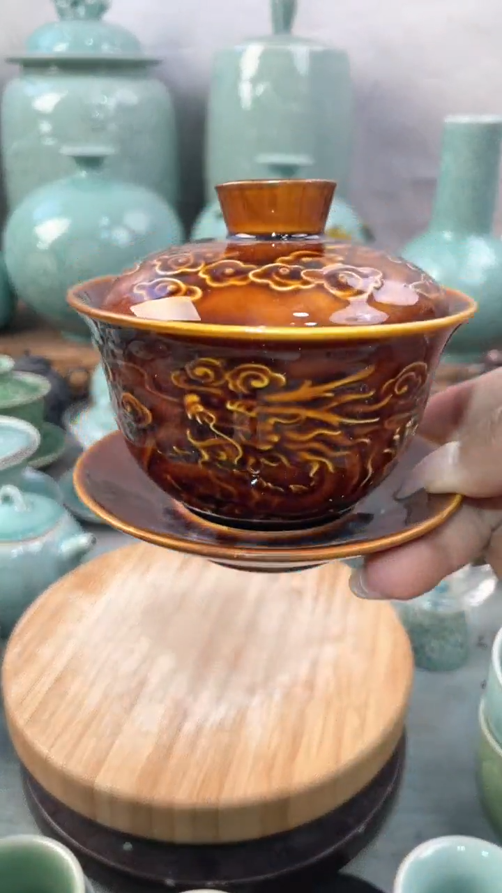 【闪购商品】特价 微瑕 慧仙青瓷