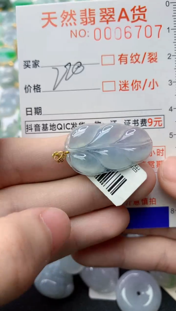 【闪购商品】翡翠颈饰18K金镶嵌27........