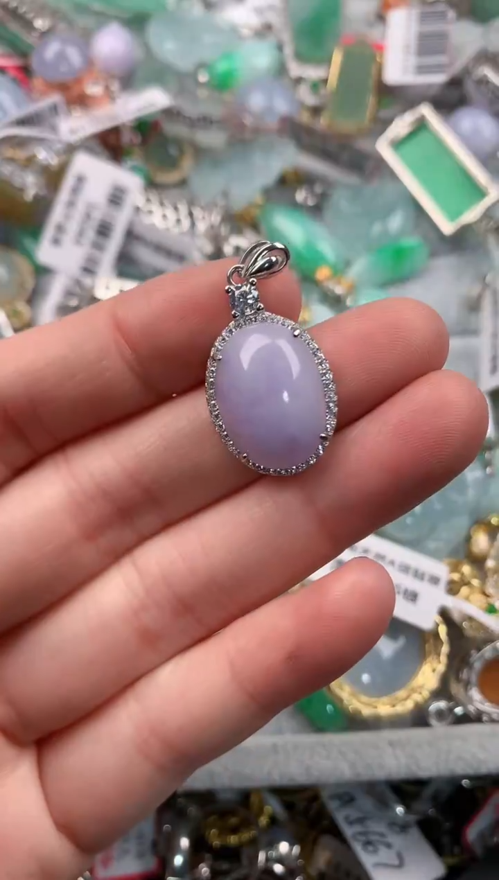 银S925镶嵌戒指翡翠12  1