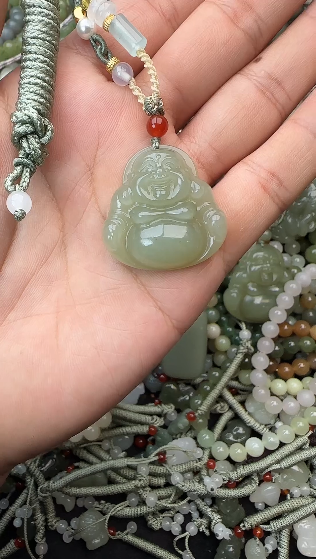 颈饰未镶嵌和田玉拍一发一