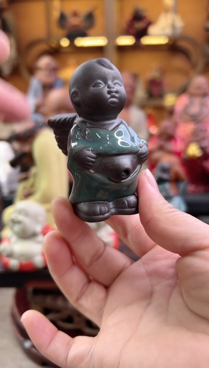 紫砂茶宠器闵紫砂茶宠摆件