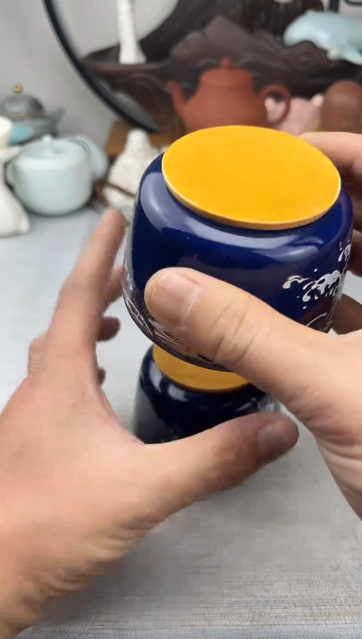 【闪购商品】到手2个海浪茶叶罐大清仓