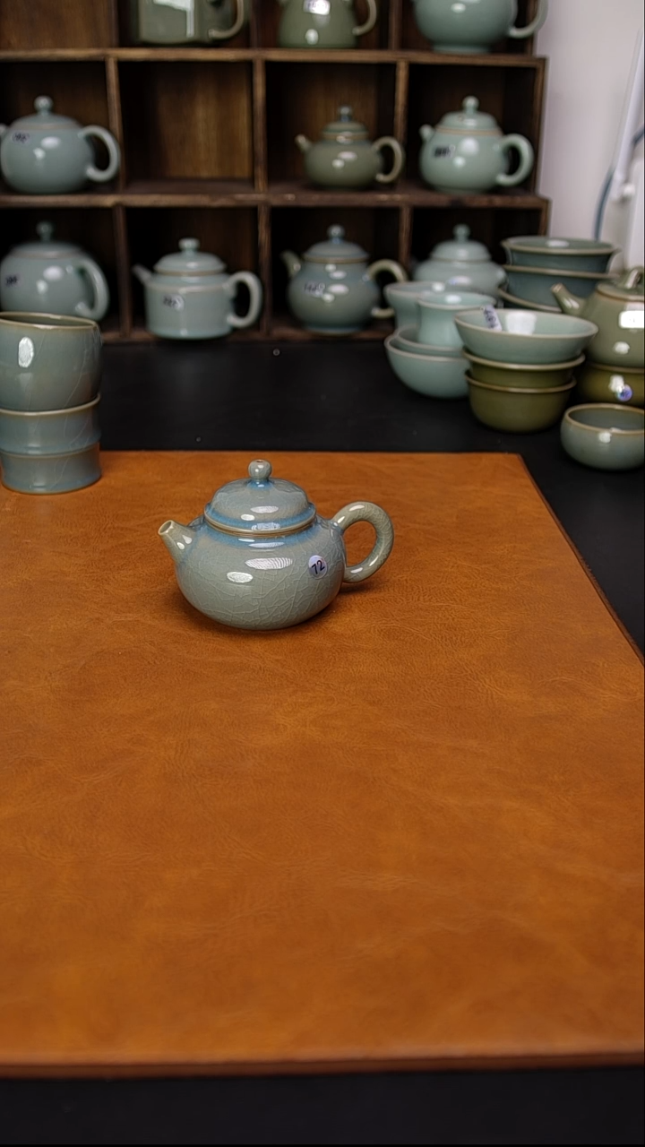 瓷片汝瓷原矿汝州荣天壶微瑕