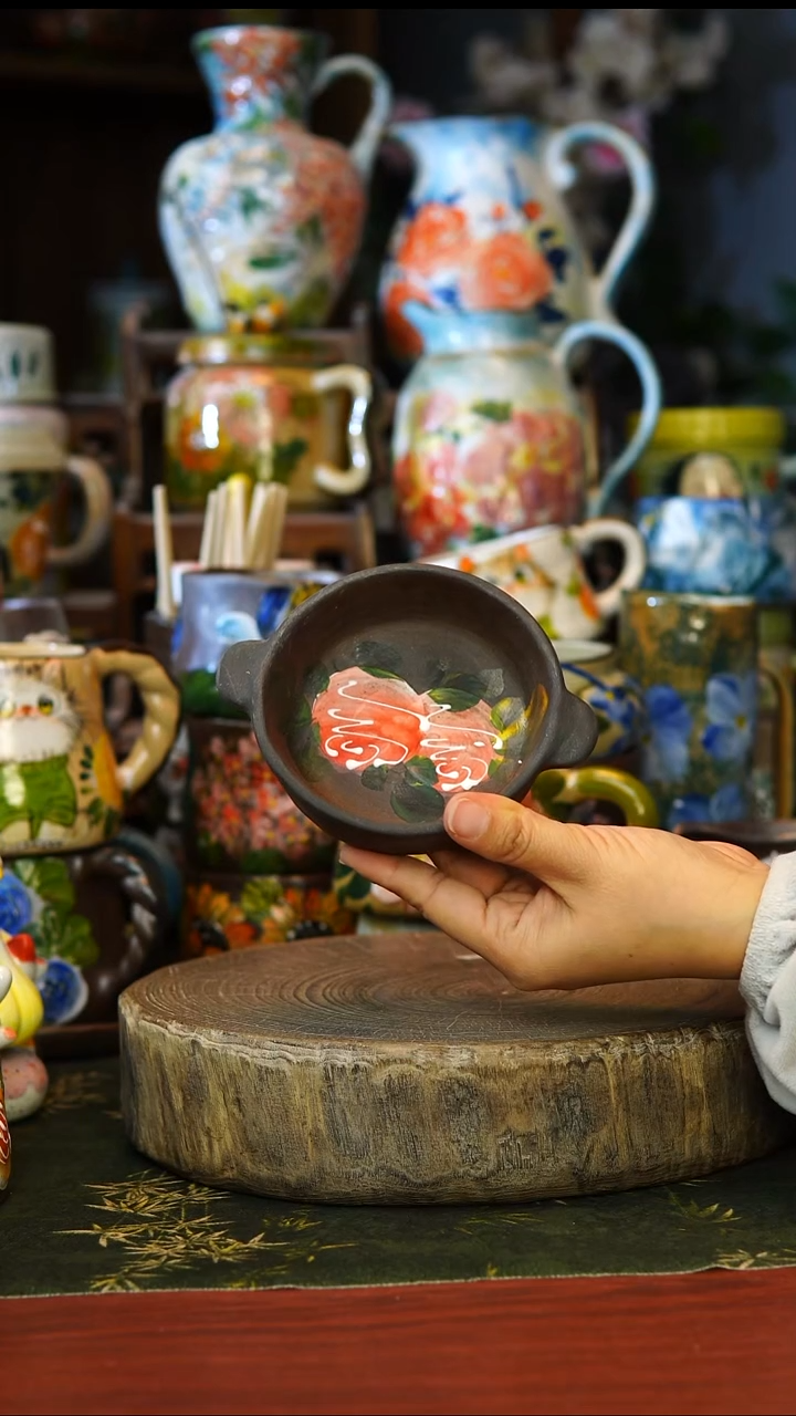 陶瓷11景德镇手工手绘釉下彩