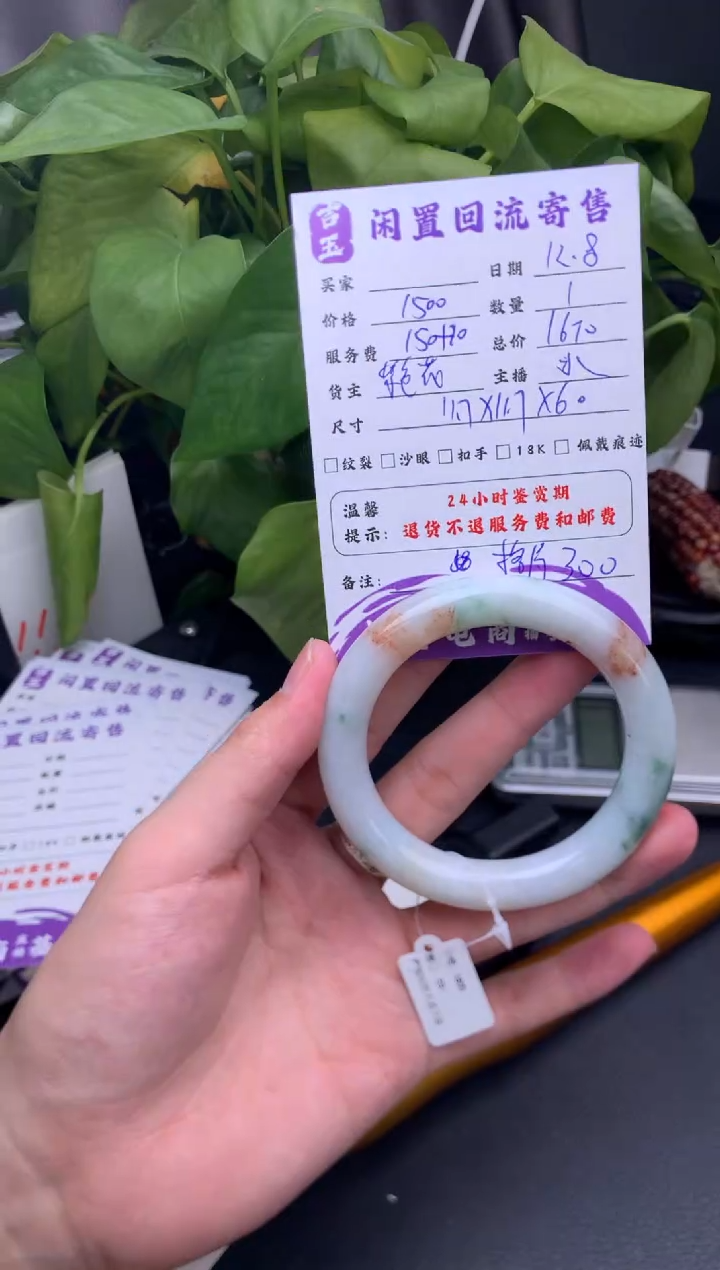 未镶嵌手镯翡翠手镯