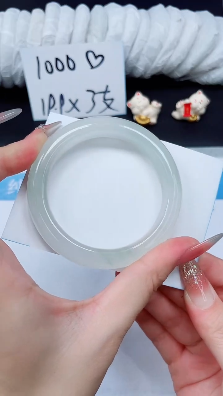 未镶嵌手镯石英质玉A27-54`55`56`