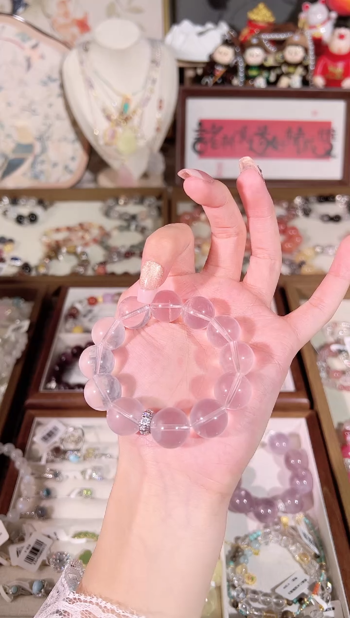 【闪购商品】水晶手链未镶嵌天然水晶 多样性发货发其一 颜色微差