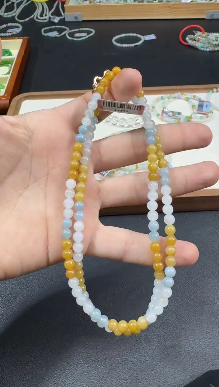 未镶嵌手串翡翠S0923-S1680-342