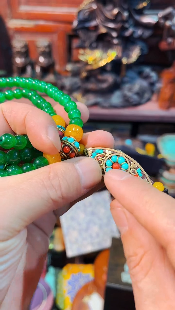 【闪购商品】翡翠颈饰未镶嵌安哥精选专属链接380