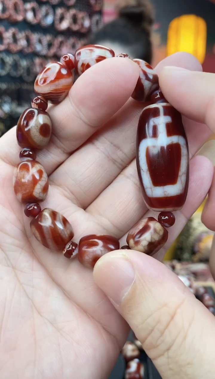 未镶嵌手串玛瑙/玉髓宝瓶手串