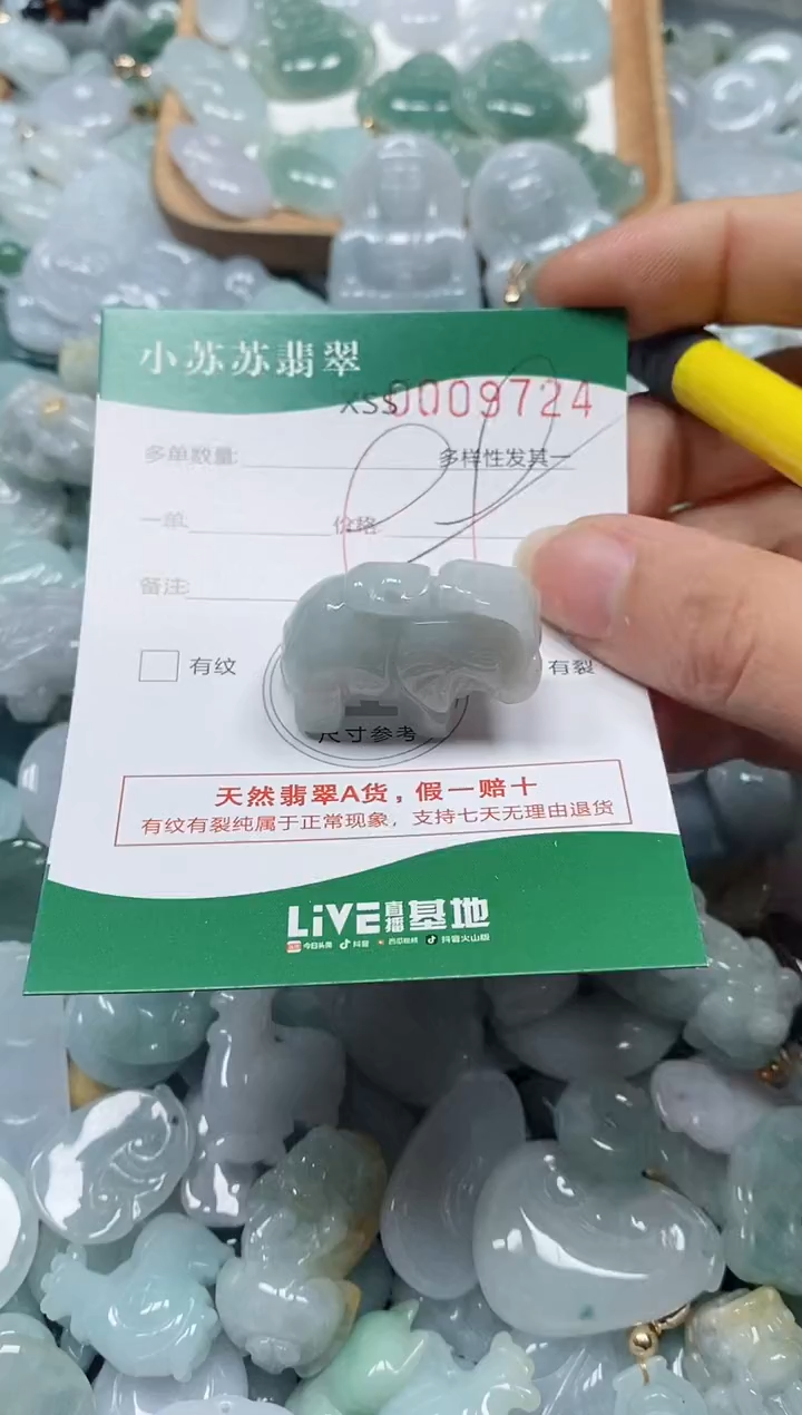 【闪购商品】翡翠颈饰未镶嵌闪购商品0009724