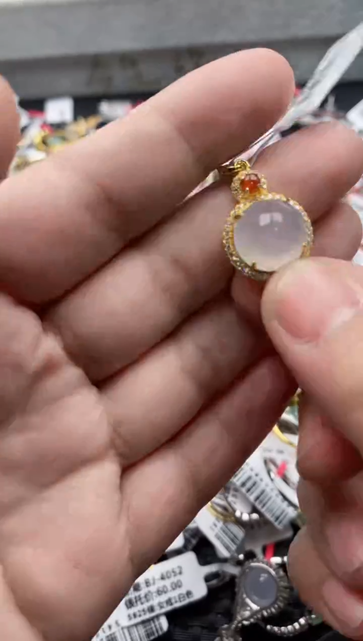 【闪购商品】翡翠戒指银S925镶嵌333333----2