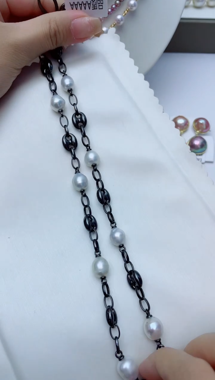 海水珍珠未镶嵌颈饰W29