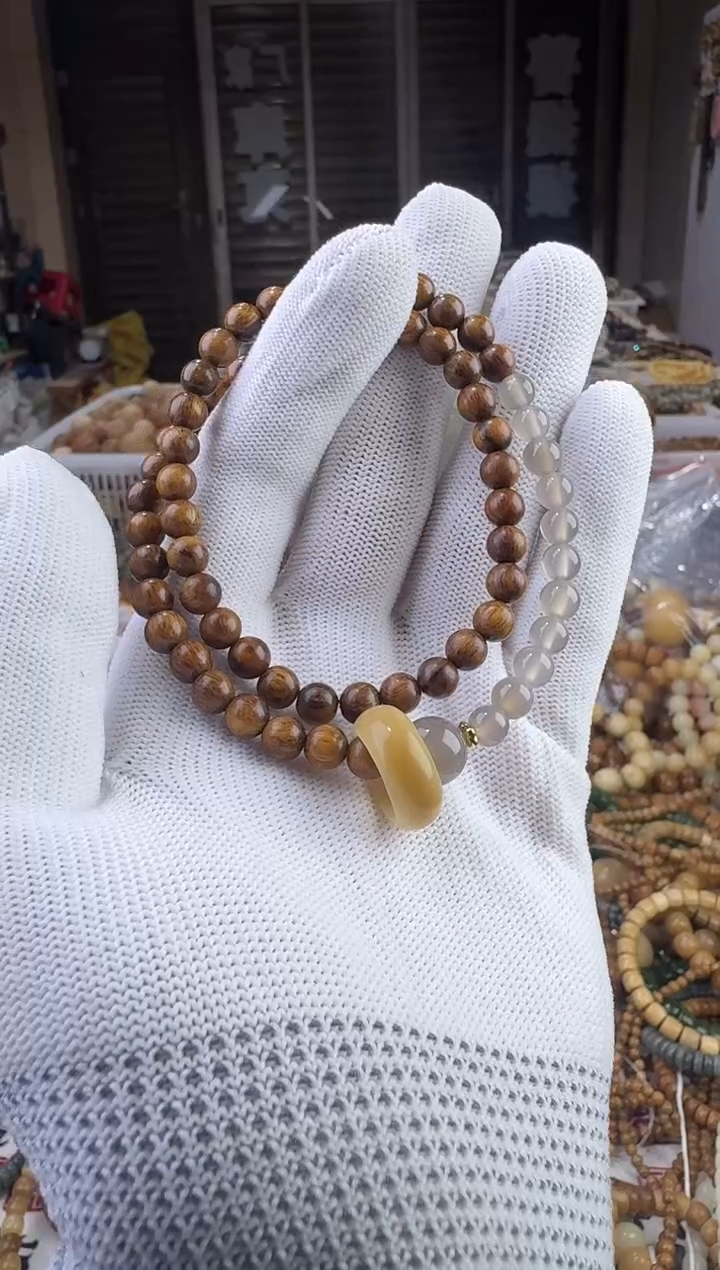 【闪购商品】贡木无事牌贡木搭配款双圈跑环