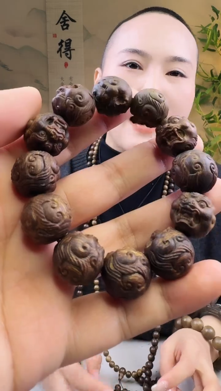 【闪购商品】木昆仑梅格貔貅手串         