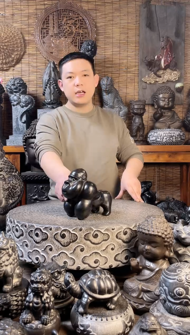 【闪购商品】18金刚天然青石雕刻