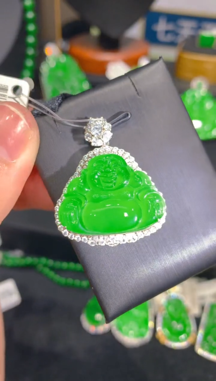 【闪购商品】翡翠颈饰银S925镶嵌24一季