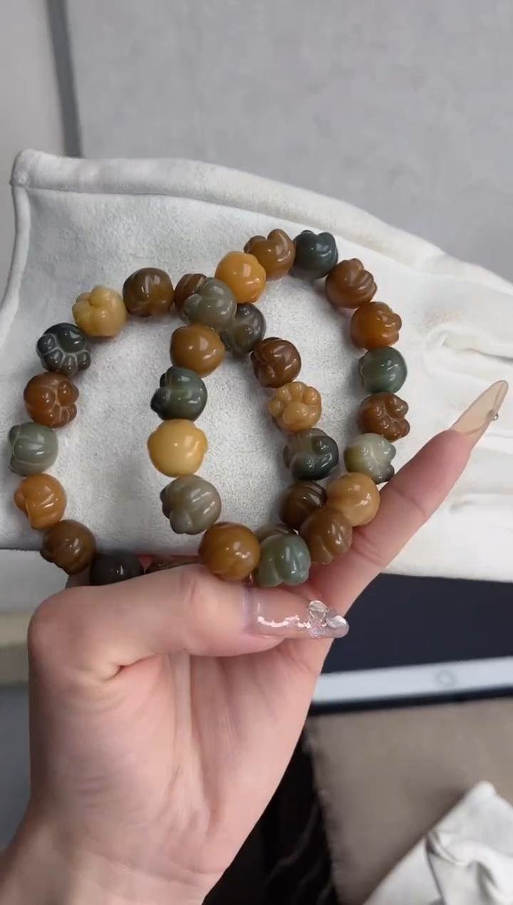 【闪购商品】菩提根/象牙果手串s100干磨浓郁猫爪13.5mm手串