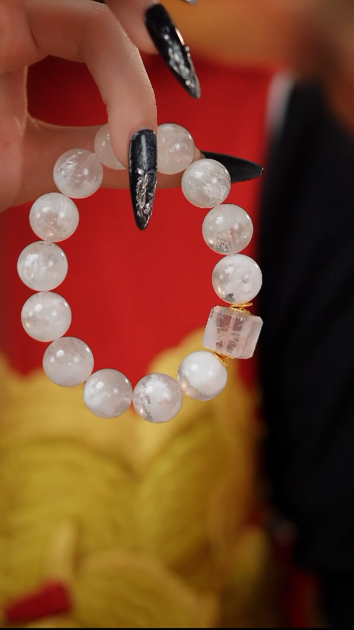 【闪购商品】水晶手串未镶嵌E151515雪花幽灵手串