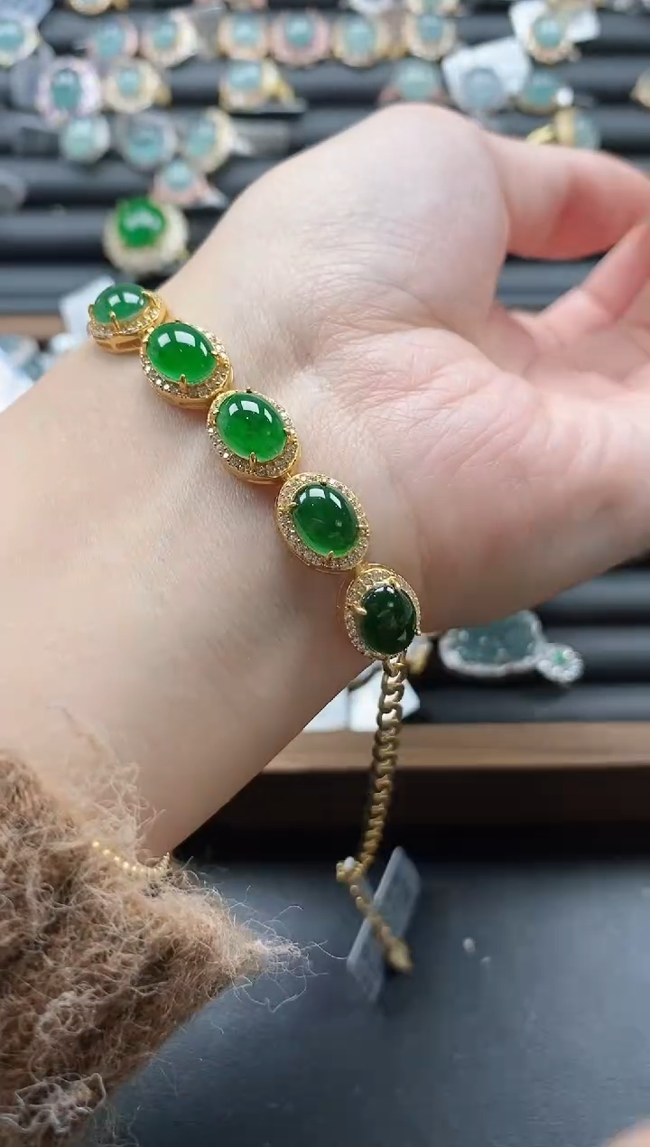 【闪购商品】翡翠戒指银S925镶嵌651151