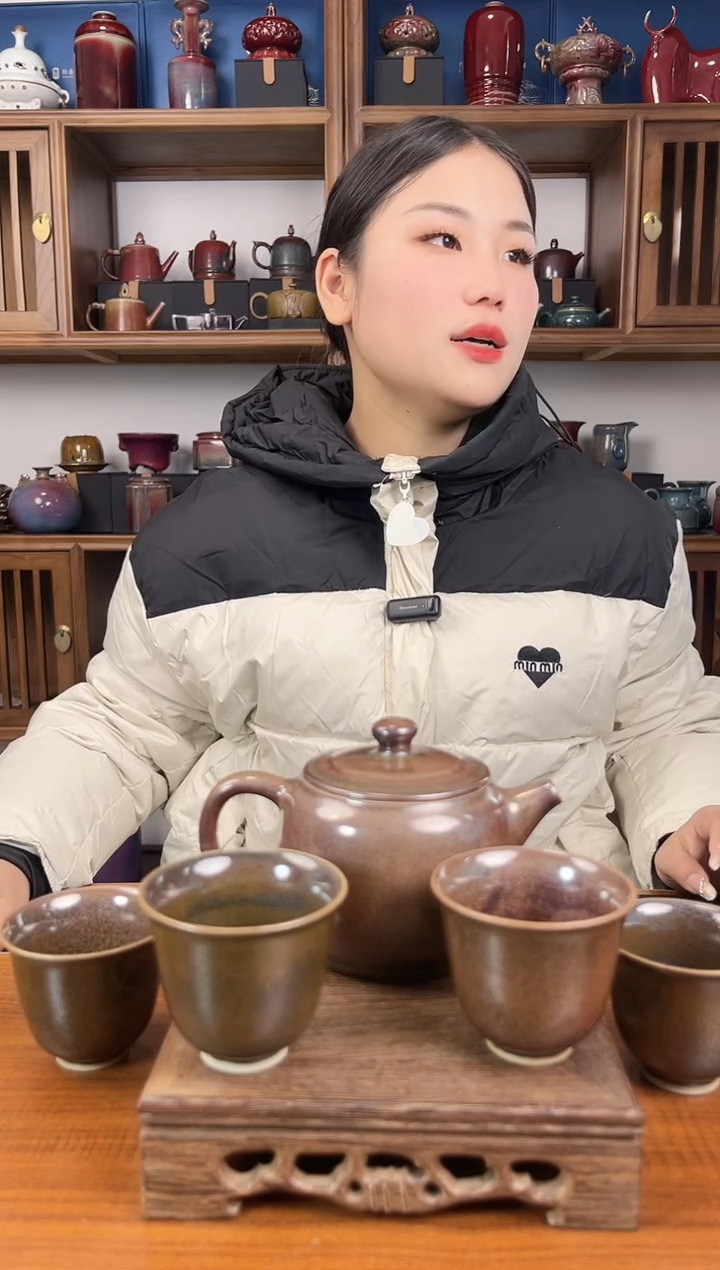 【闪购商品】钧尚源钧瓷一壶四杯