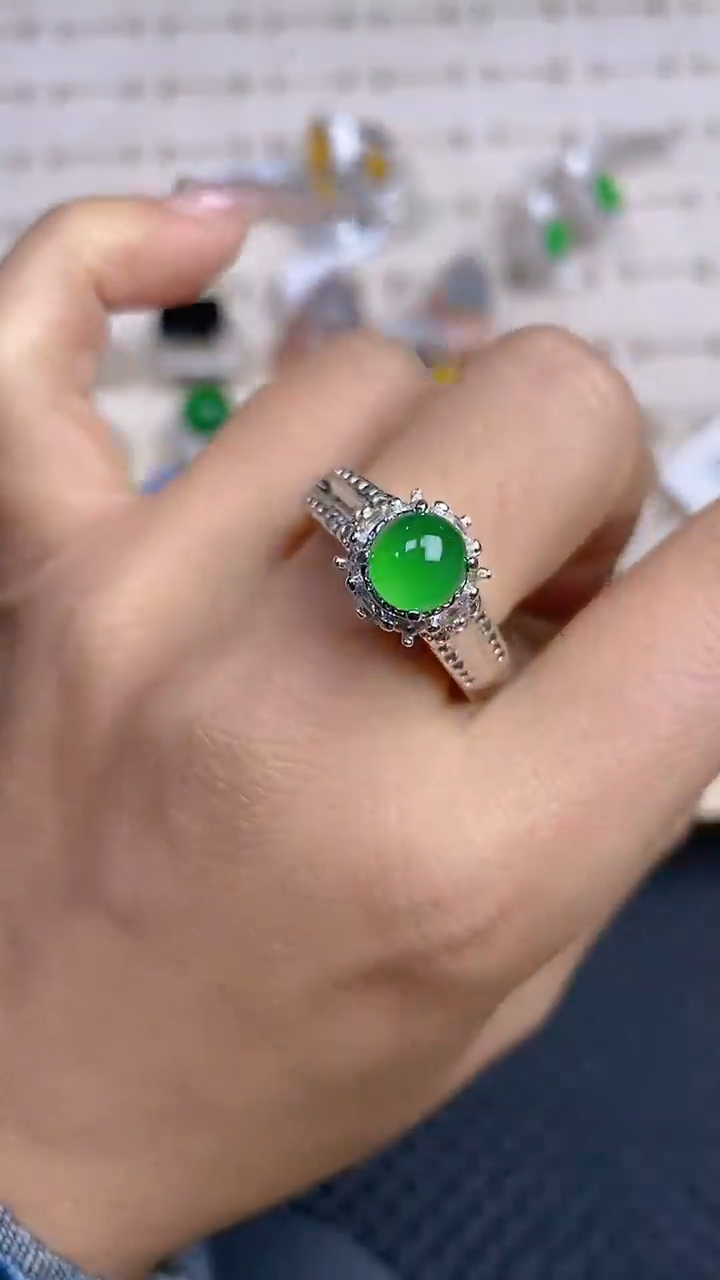 【闪购商品】定制翡翠未镶嵌天然A货翡翠235