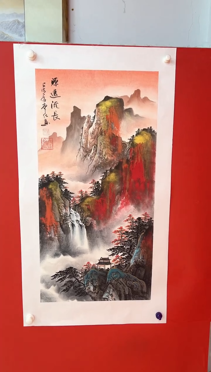 国画国画廖化老师国画作品
