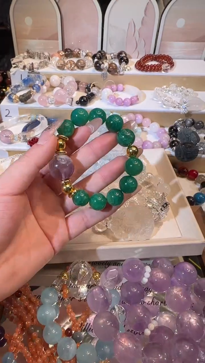 未镶嵌手串水晶多样发一