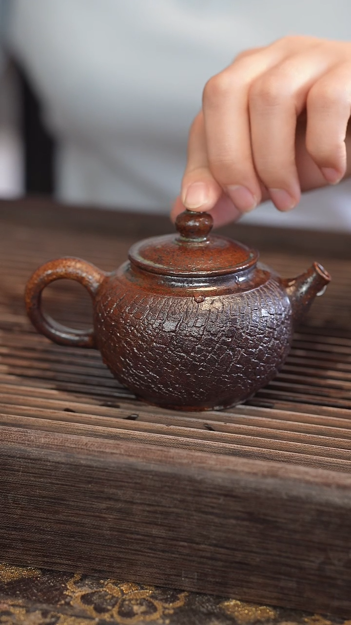 茶壶紫砂原矿手工制作160cc