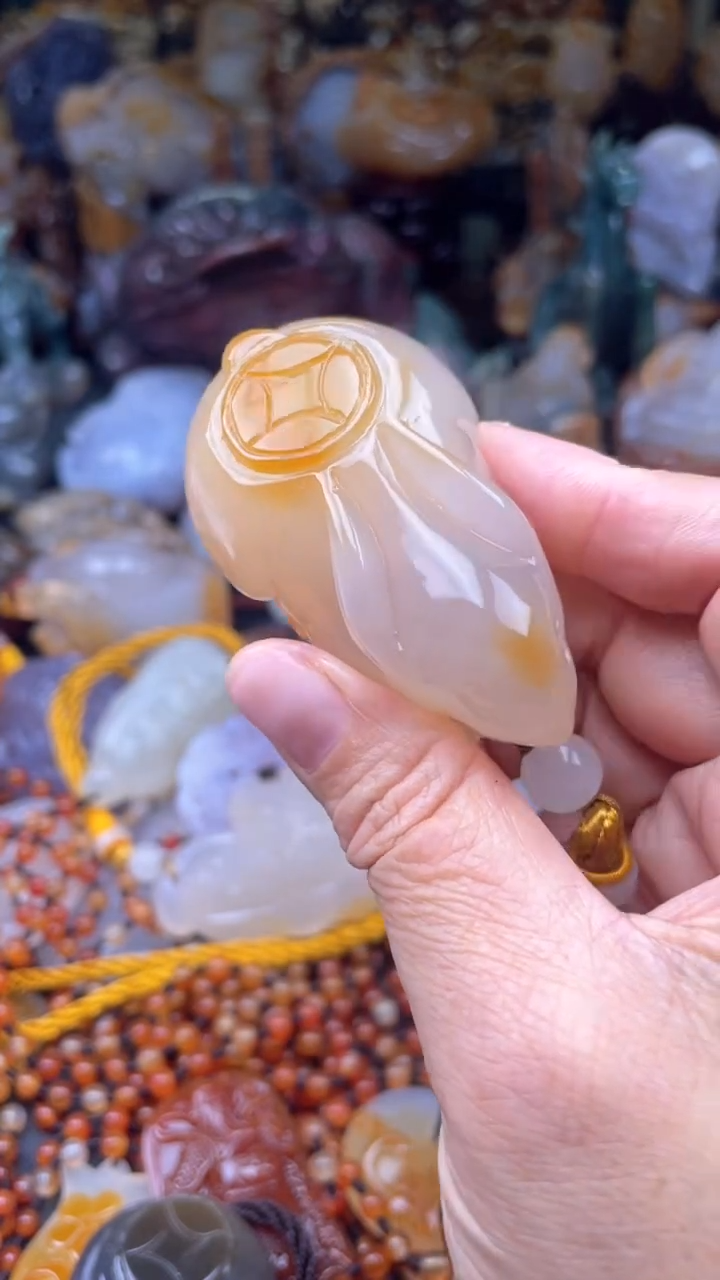 【闪购商品】玛瑙/玉髓颈饰未镶嵌AA