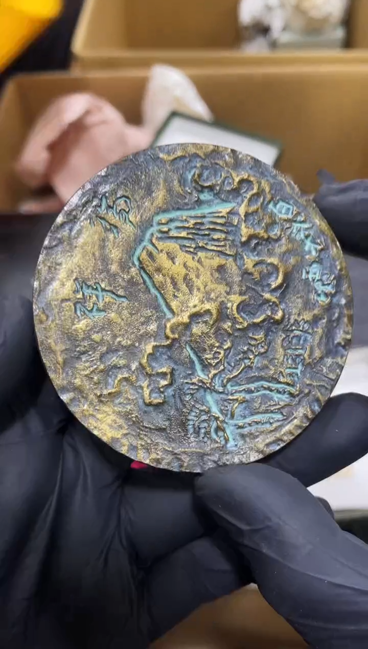 如图所示 阁集工艺品