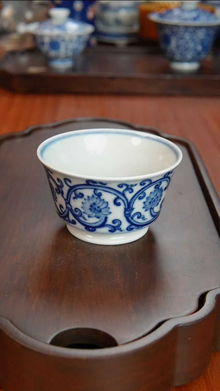 【闪购商品】景德镇镹曰陶手工手绘柴窑茶具