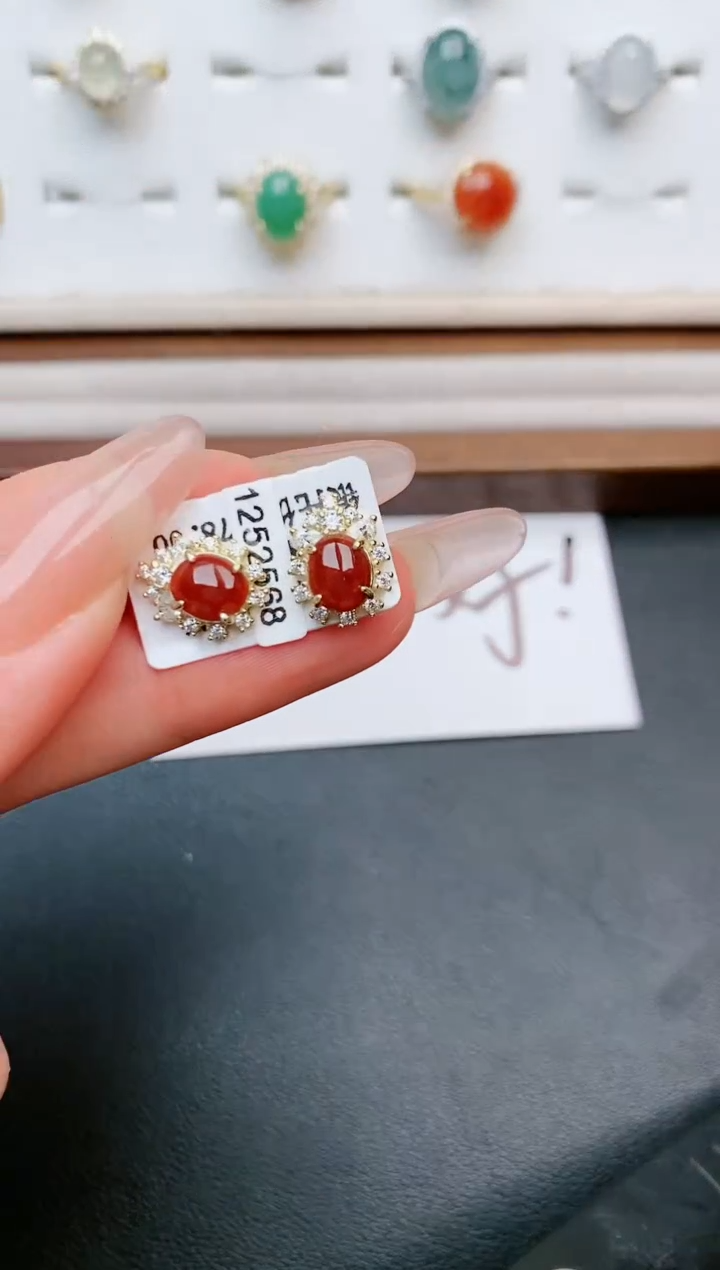 【闪购商品】翡翠戒指银S925镶嵌....