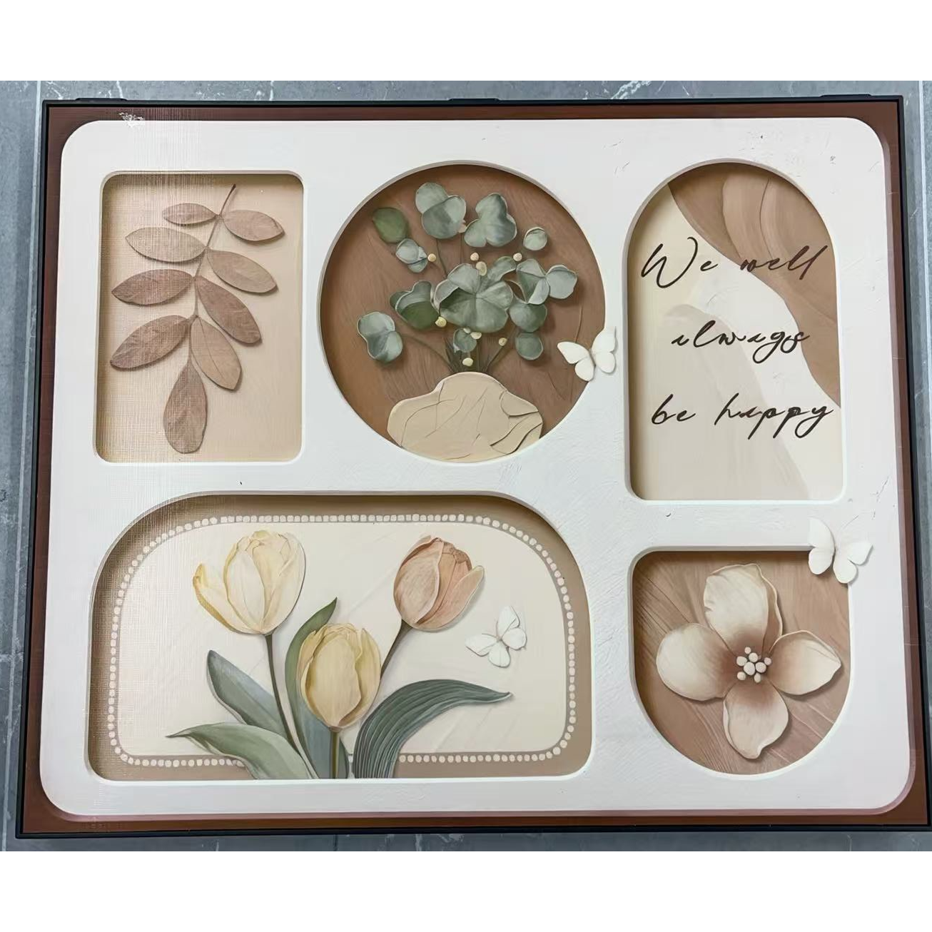 法式复古客厅装饰画新中式小尺寸电表箱149