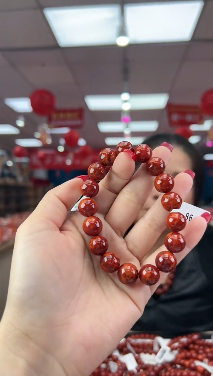 【闪购商品】南红玛瑙珠串未镶嵌多样发其一/12/92197314
