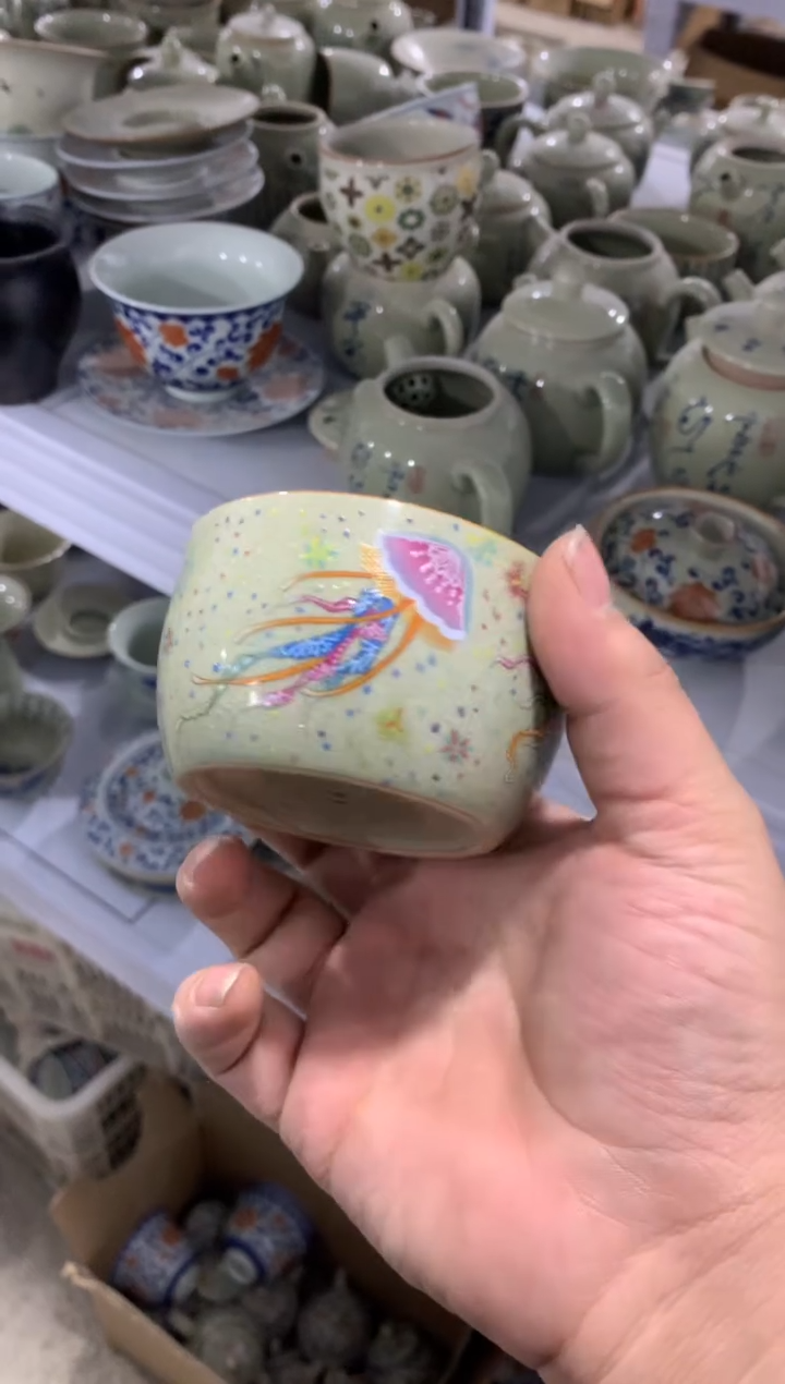 陶与陶瓷货茶具（轻轻微瑕，只有一单）