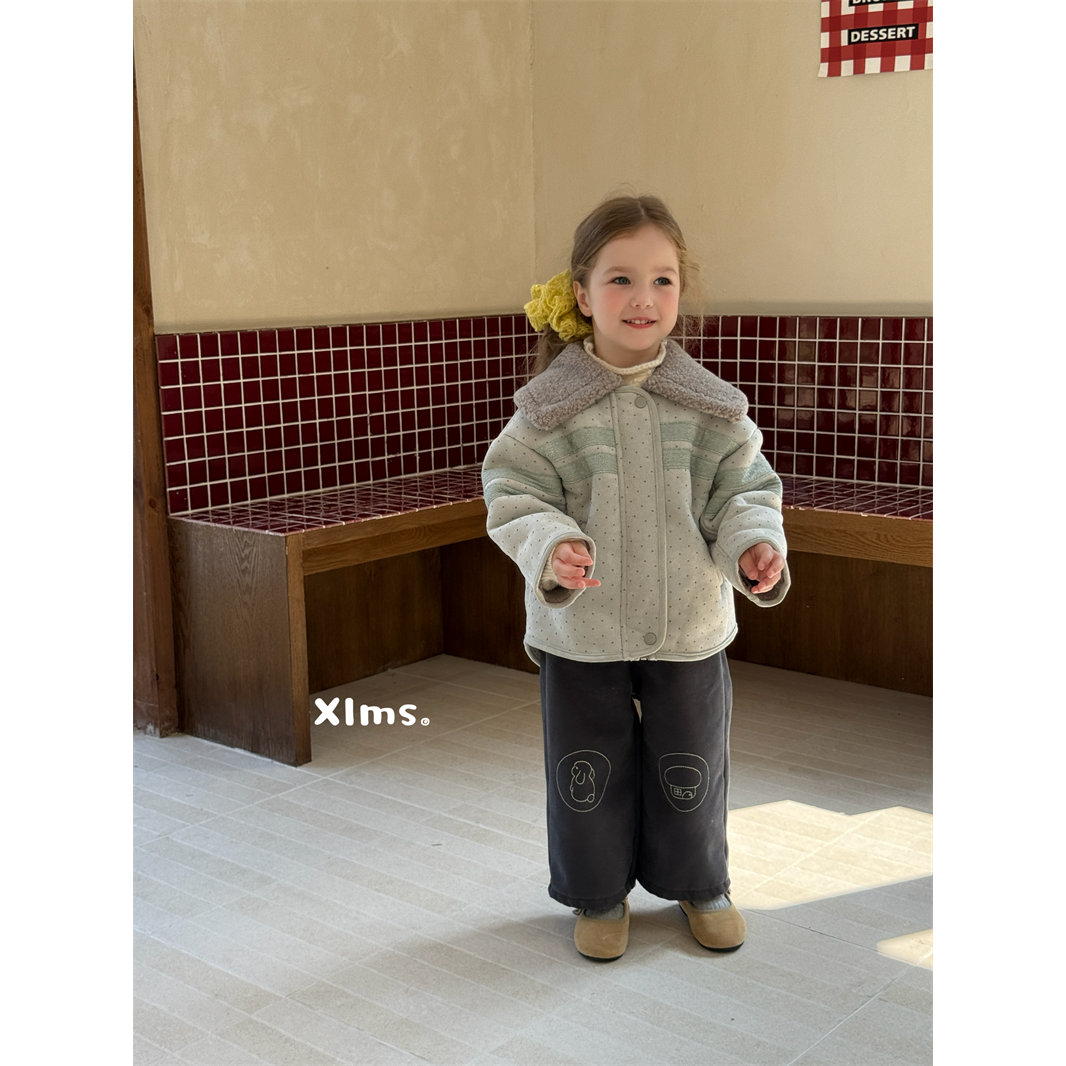 XLMS·25冬~贴布裤子25741（童装汉服）