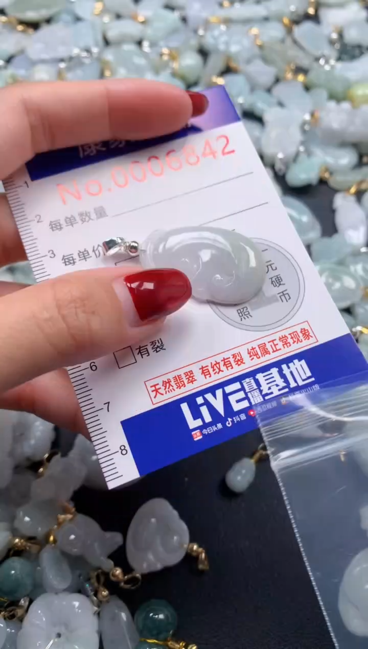 颈饰未镶嵌翡翠6842