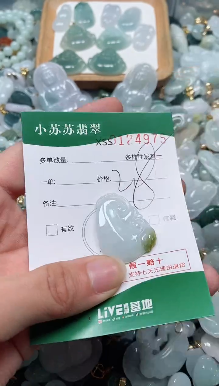 【闪购商品】翡翠颈饰未镶嵌闪购商品0124975