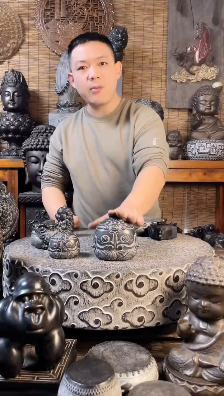 【闪购商品】大打神石天然青石雕刻