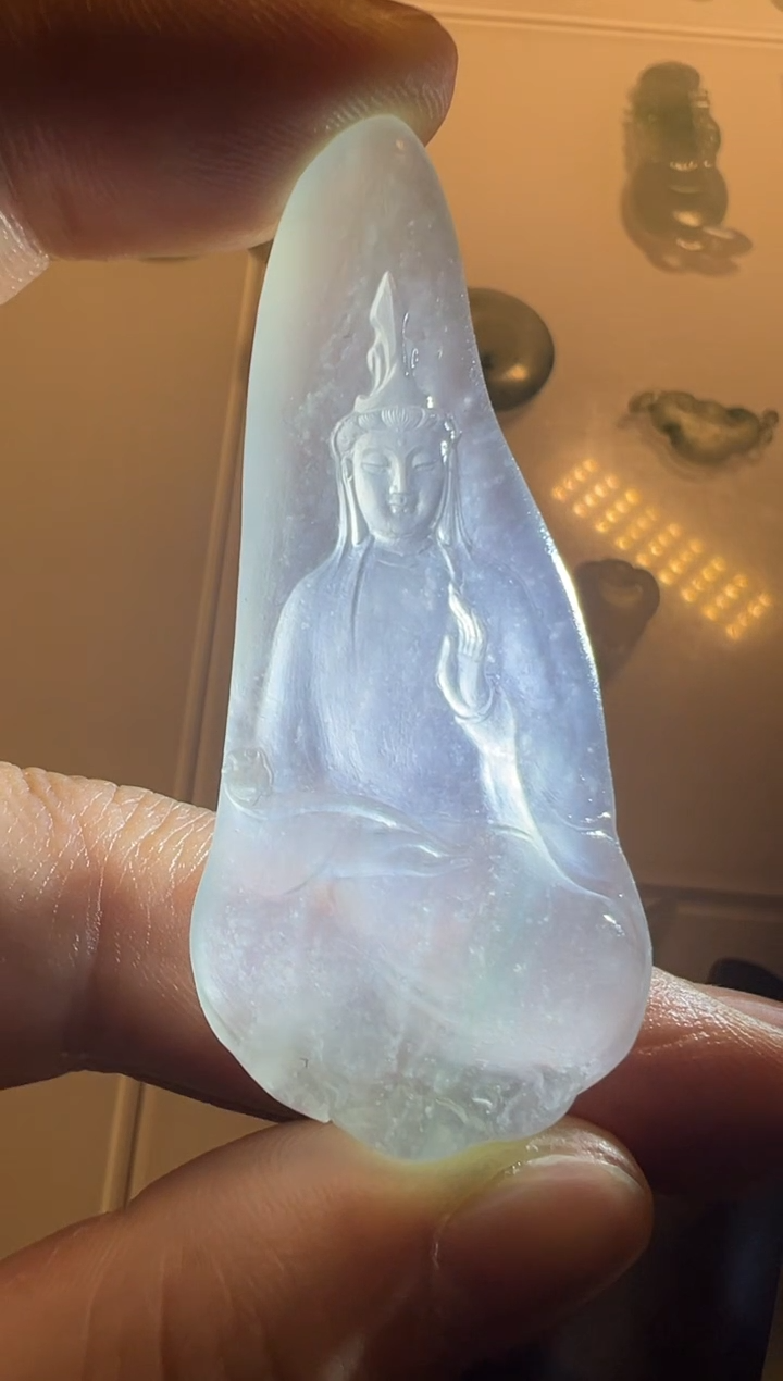 【闪购商品】定制翡翠未镶嵌观音