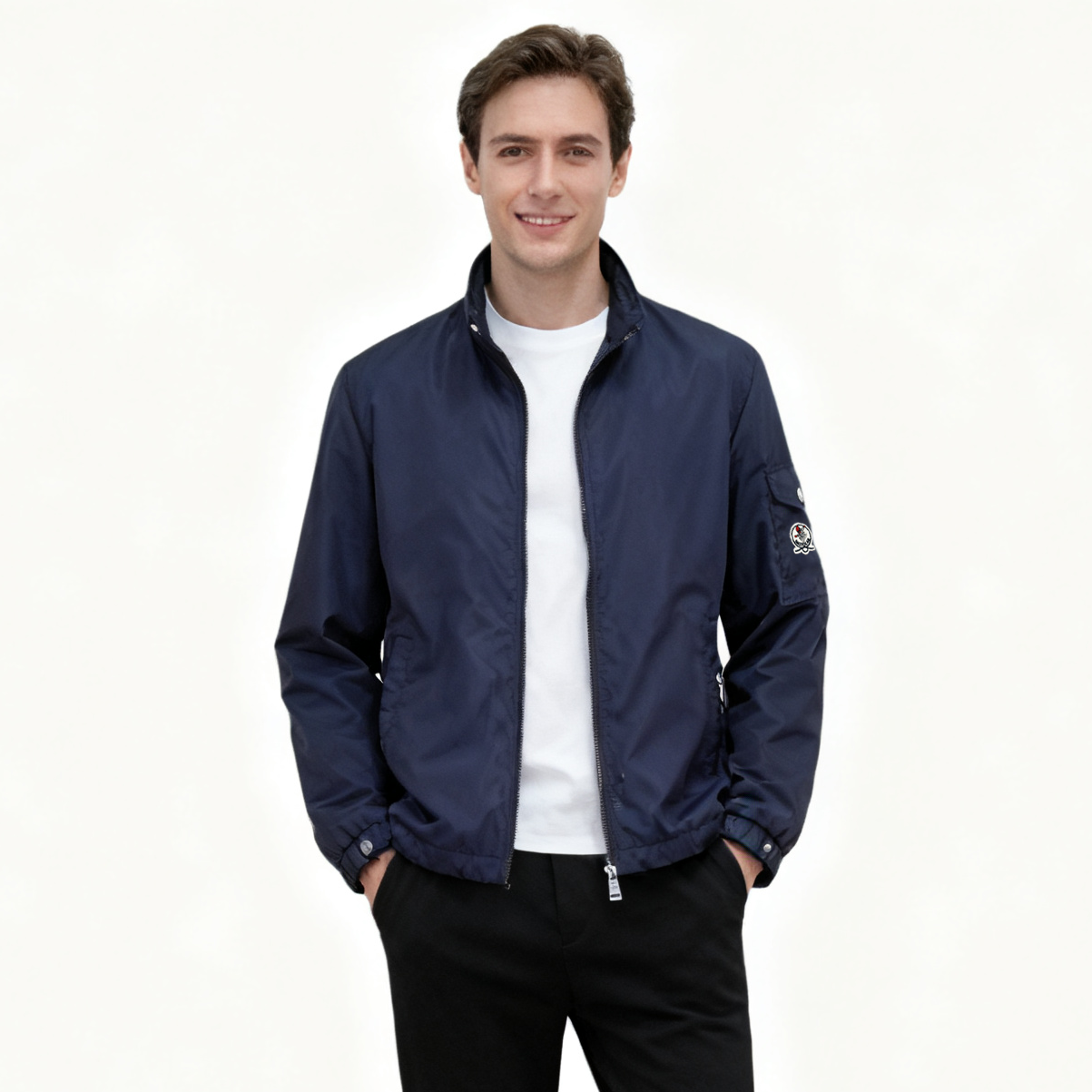 MOTOCAR 2025滑雪系列高端新款夹克外套轻奢拉链时尚休闲男装