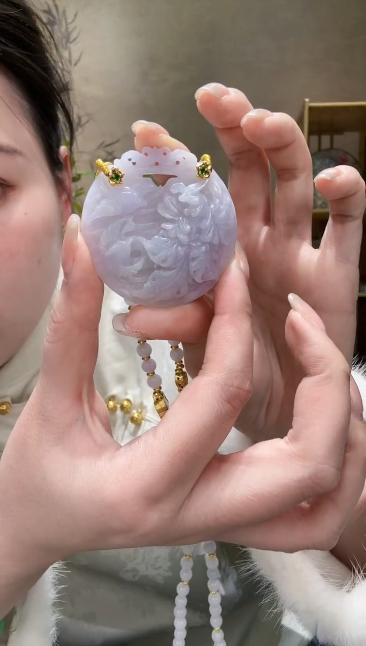 【闪购商品】翡翠颈饰未镶嵌吊坠
