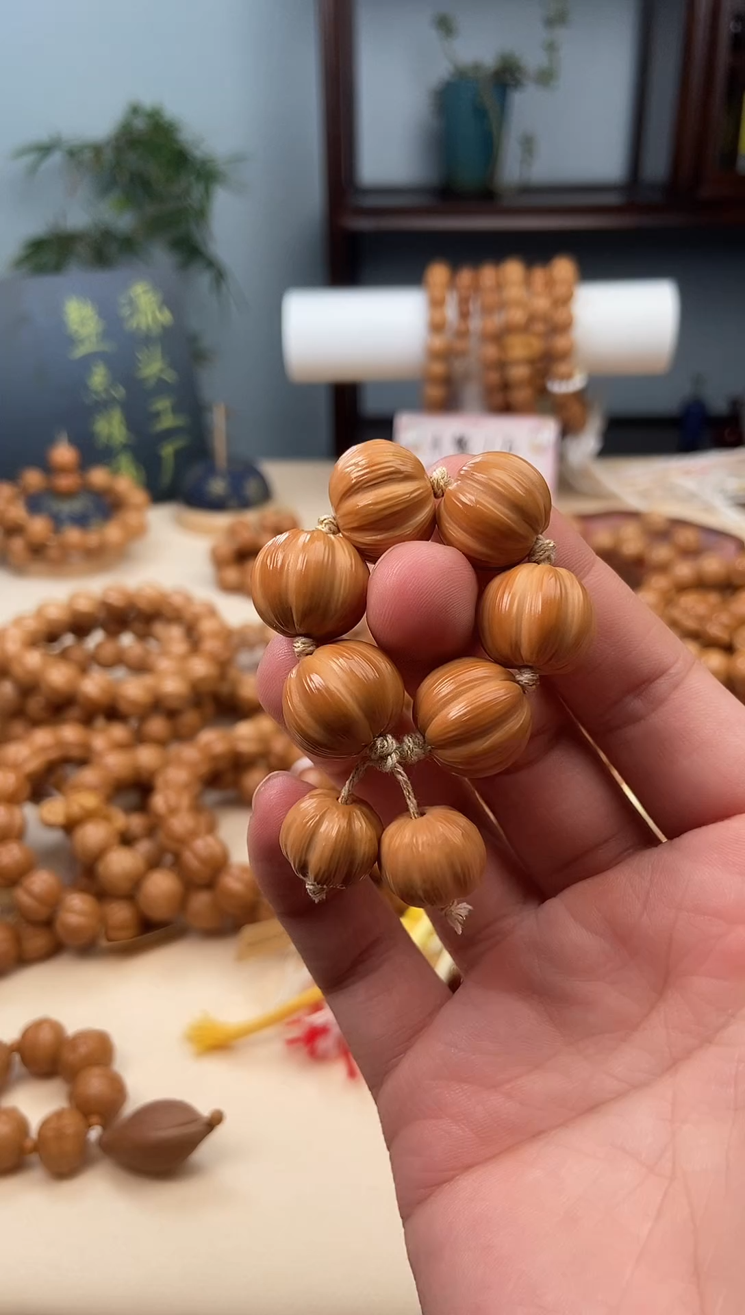 吊坠猴头核桃八瓣南瓜手捻