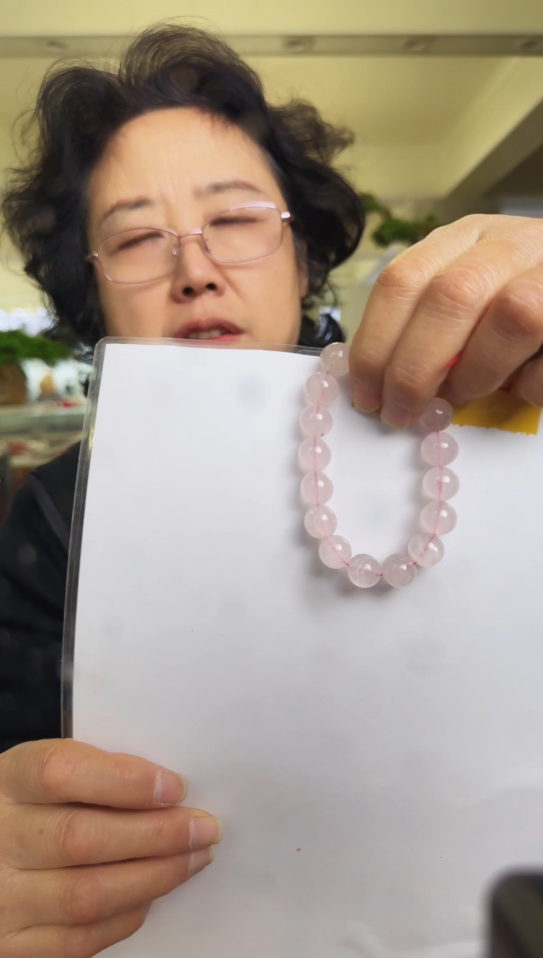 未镶嵌手串水晶张*1