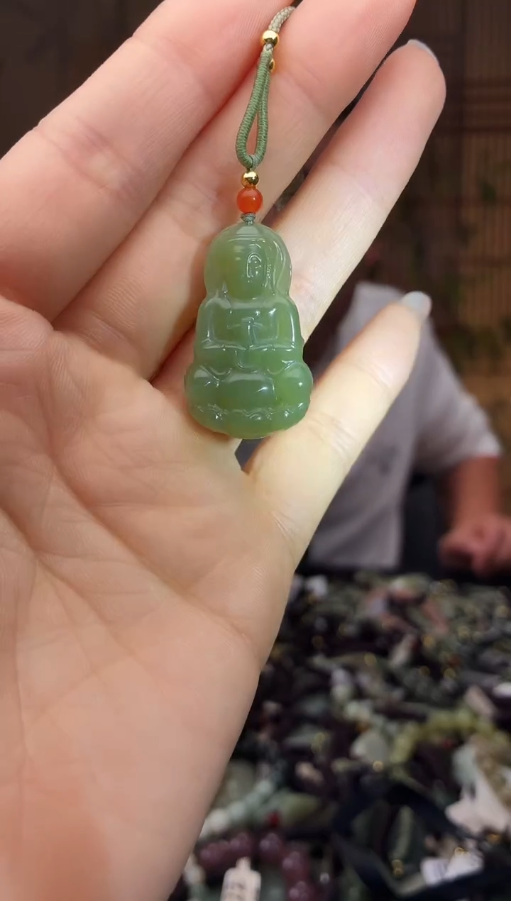 颈饰未镶嵌和田玉多样性发货，拍一发一