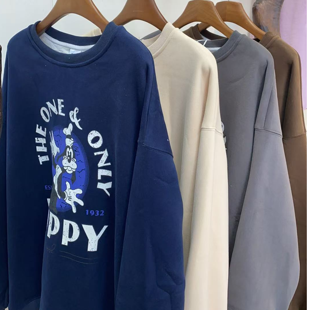 33推荐 YL#2063 FL 日系加绒圆领卫衣 2025-12-26